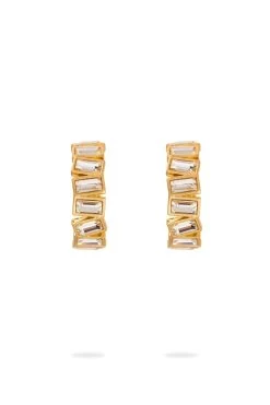 Alexine Large Jewel Hoop