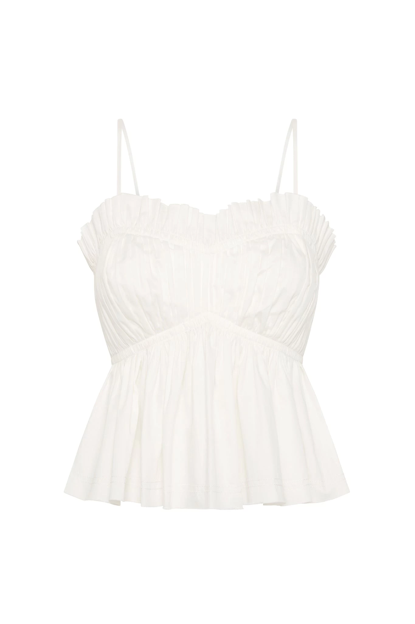 Odette Ruched Cami Top 2 Odette Ruched Cami Top - Image 2