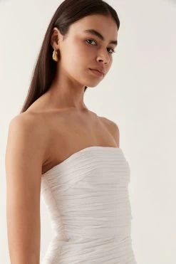 Sunbeam Ruched Bustier -Aje 23CR1013 IVRY 5