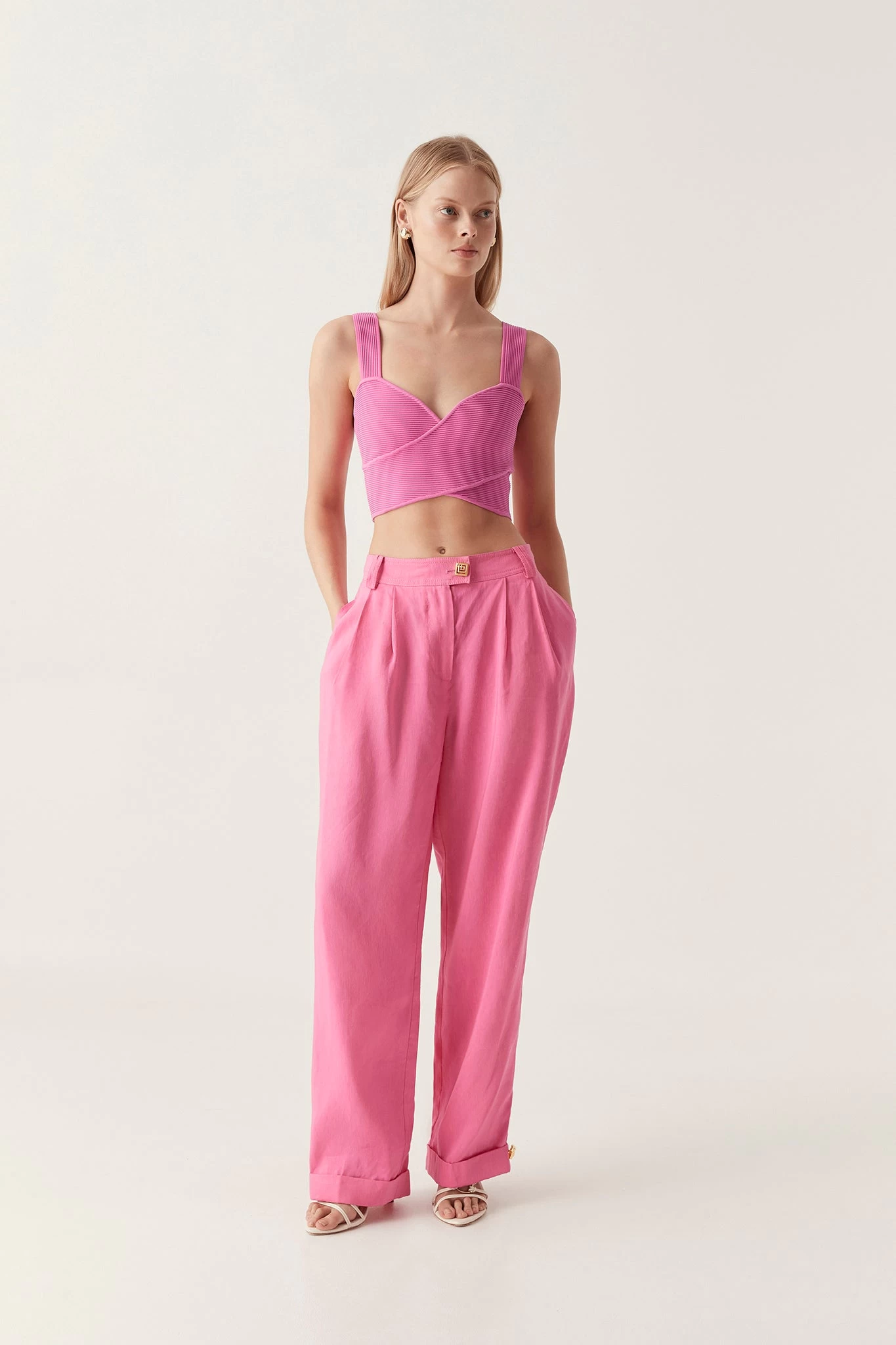 Sybil Twist Knit Bustier 1 Sybil Twist Knit Bustier