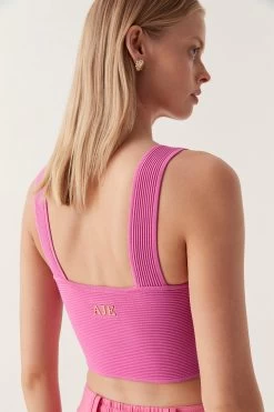 Sybil Twist Knit Bustier 10 Sybil Twist Knit Bustier -Aje 23SS1252 BRILANT PN 4