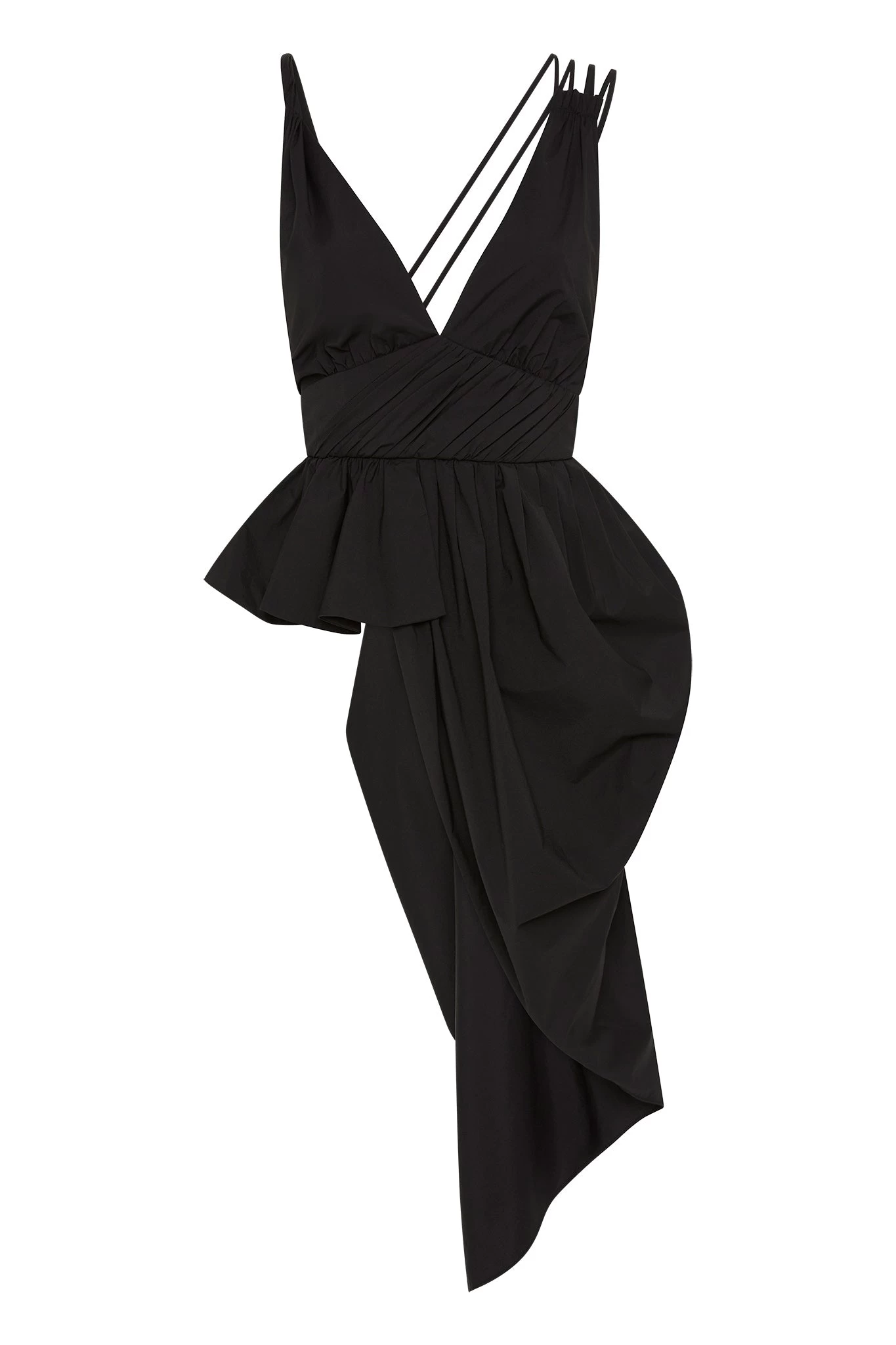 Karina Asymmetric Drape Top 2 Karina Asymmetric Drape Top - Image 2