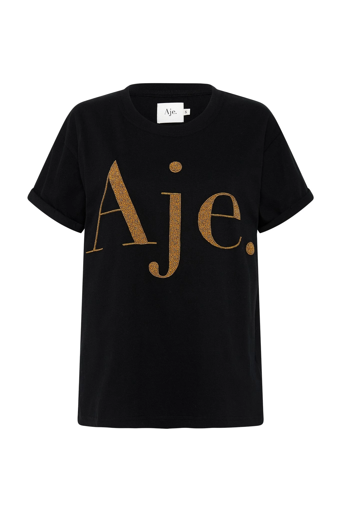 Ella Embellished Logo Tee 2 Ella Embellished Logo Tee - Image 2