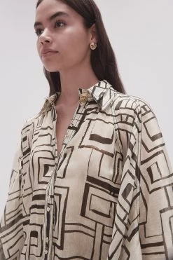 Florence Blouse -Aje 23SS1348 ABSTR PENR 4