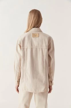 Shades Denim Shirt 13 Shades Denim Shirt -Aje 23SS1494 STNE 7