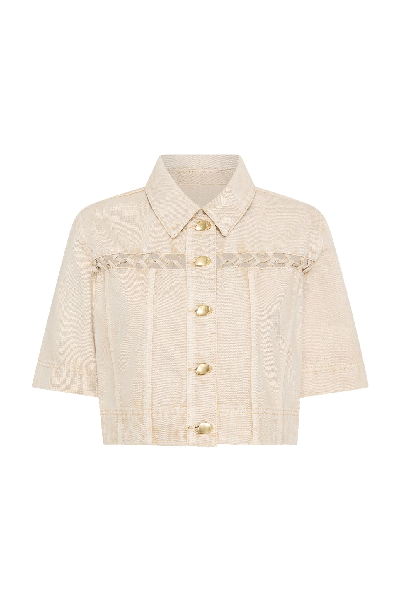 Effie Braided Denim Top 2 Effie Braided Denim Top - Image 2