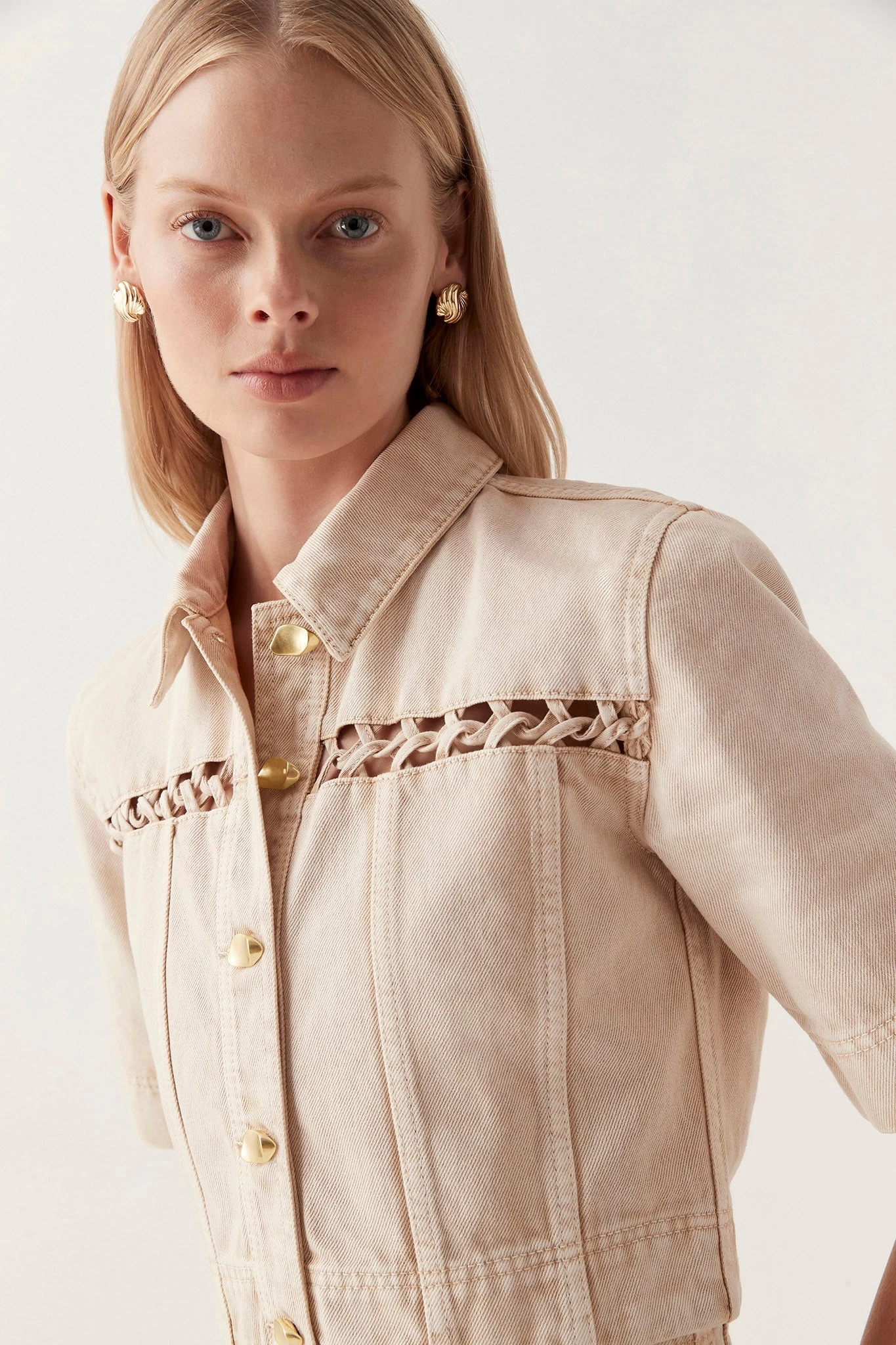 Effie Braided Denim Top 4 Effie Braided Denim Top - Image 4