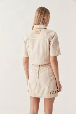 Effie Braided Denim Top 13 Effie Braided Denim Top -Aje 23SS1495 STNE 7