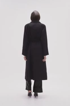 Serene Belted Trench Coat -Aje 23SS2061 BLK 5