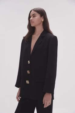 Imperial Boyfriend Blazer -Aje 23SS2067 BLK 6 f3addf12 2661 47aa b0ec f8c56bf140cf