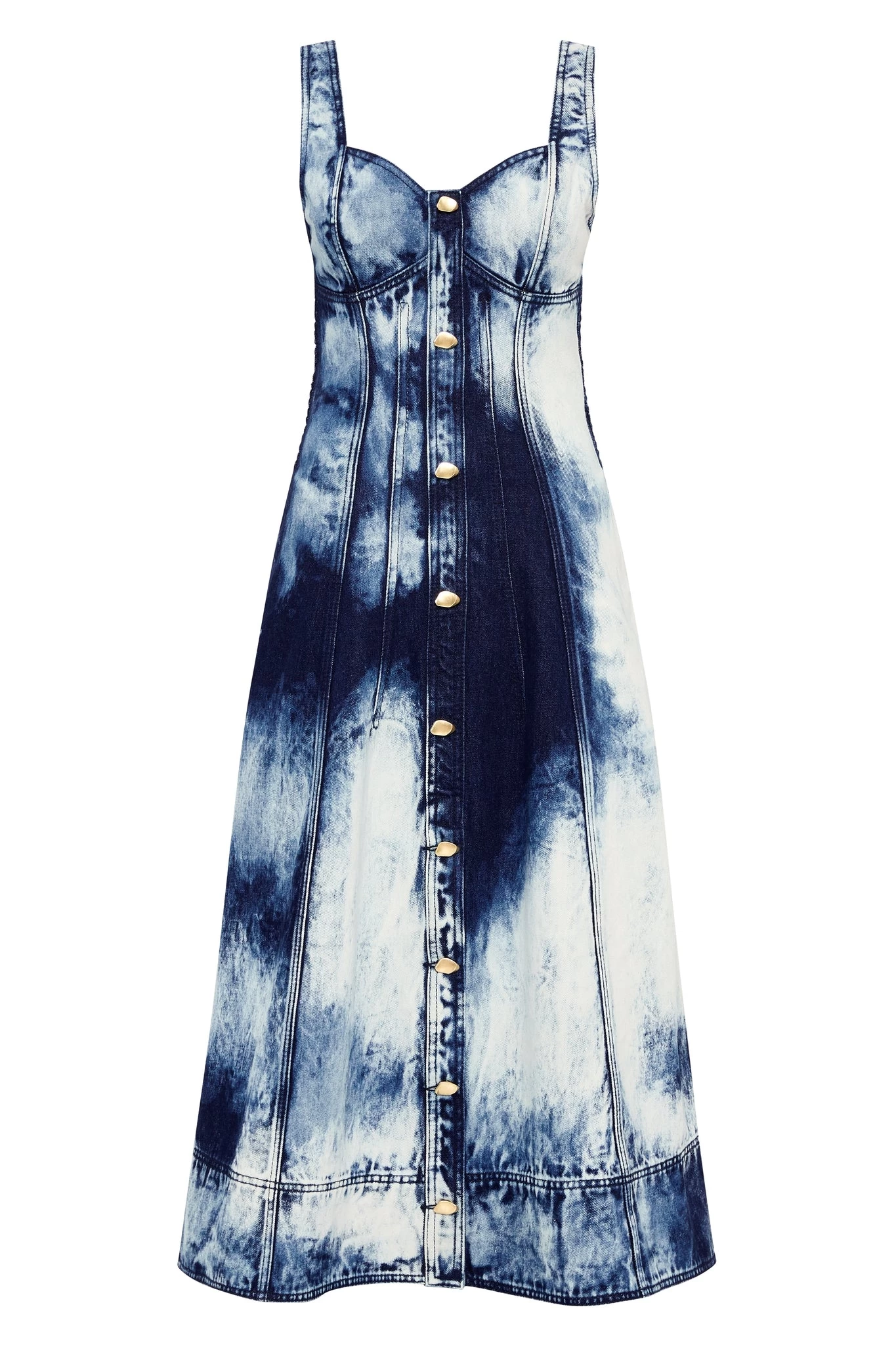 Enigma Denim Midi Dress 2 Enigma Denim Midi Dress - Image 2