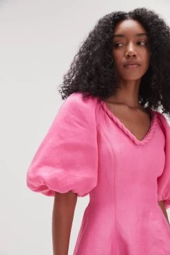 Whimsical V-Neck Mini Dress -Aje 23SS5297 009