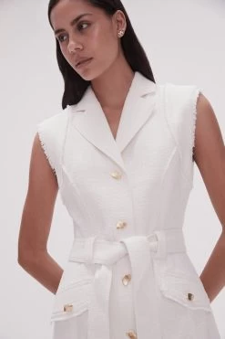 Isabel Utility Mini Dress -Aje 23SS5304 IVRY 4