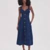 May Denim Midi Dress