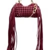 Weave Micro Fringe Frame Bag