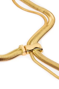 Limbo Chain Necklace -Aje 23SS9098 GLD 4