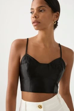 Rowena Panelled Bralette -Aje 23SU1178 BLK 4 d132e2f6 ea4f 4218 9010 060897285bd8