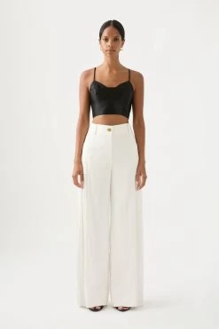 Rowena Panelled Bralette -Aje 23SU1178 BLK 6 80c37a1d b946 4f72 874b 6efb3f637bb5