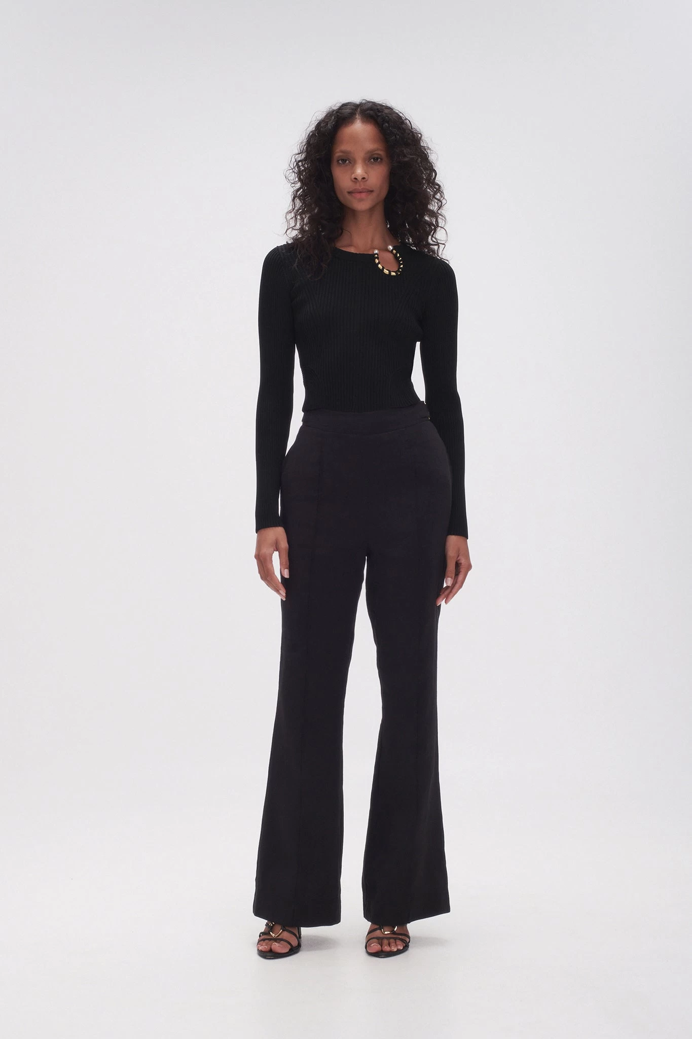 Crescent Knit Crop Top 5 Crescent Knit Crop Top - Image 5