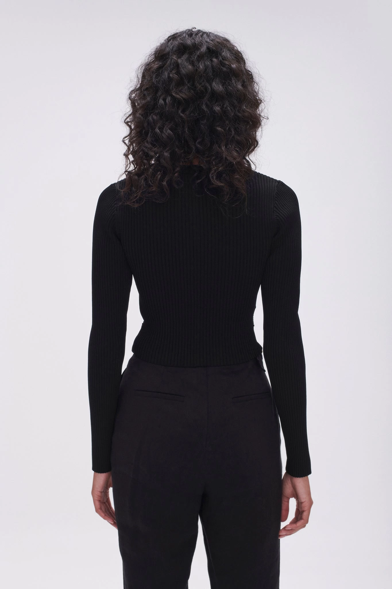 Crescent Knit Crop Top 6 Crescent Knit Crop Top - Image 6