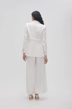 Tranquility Pleated Pant 9 Tranquility Pleated Pant -Aje 23SU3022 IVRY 5