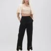 Zita Split Front Tapered Pant