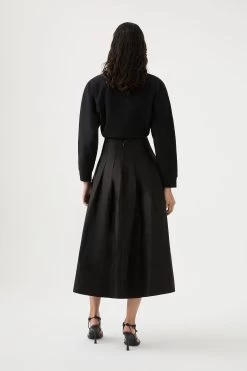 Paradiso Cinched Midi Skirt -Aje 23SU4019 BLK 5 3e8ec86c cef0 4b7d 8b75 0e50beafa2d1