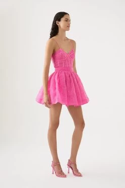 Evangeline Cornelli Mini Skirt -Aje 23SU4041 PROTEAPNK 3 d682aee6 2838 4063 b750 c81266720c69