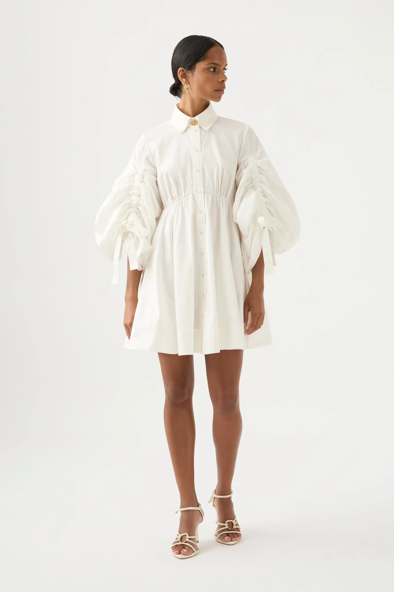 Utopia Drawstring Mini Dress 1 Utopia Drawstring Mini Dress