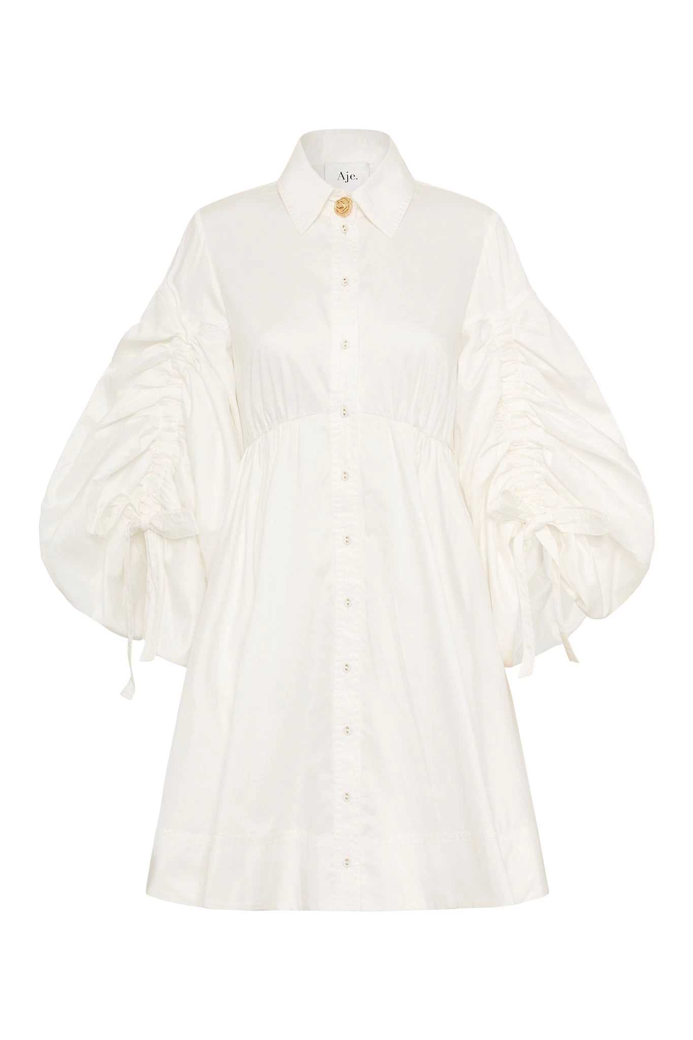 Utopia Drawstring Mini Dress 2 Utopia Drawstring Mini Dress - Image 2