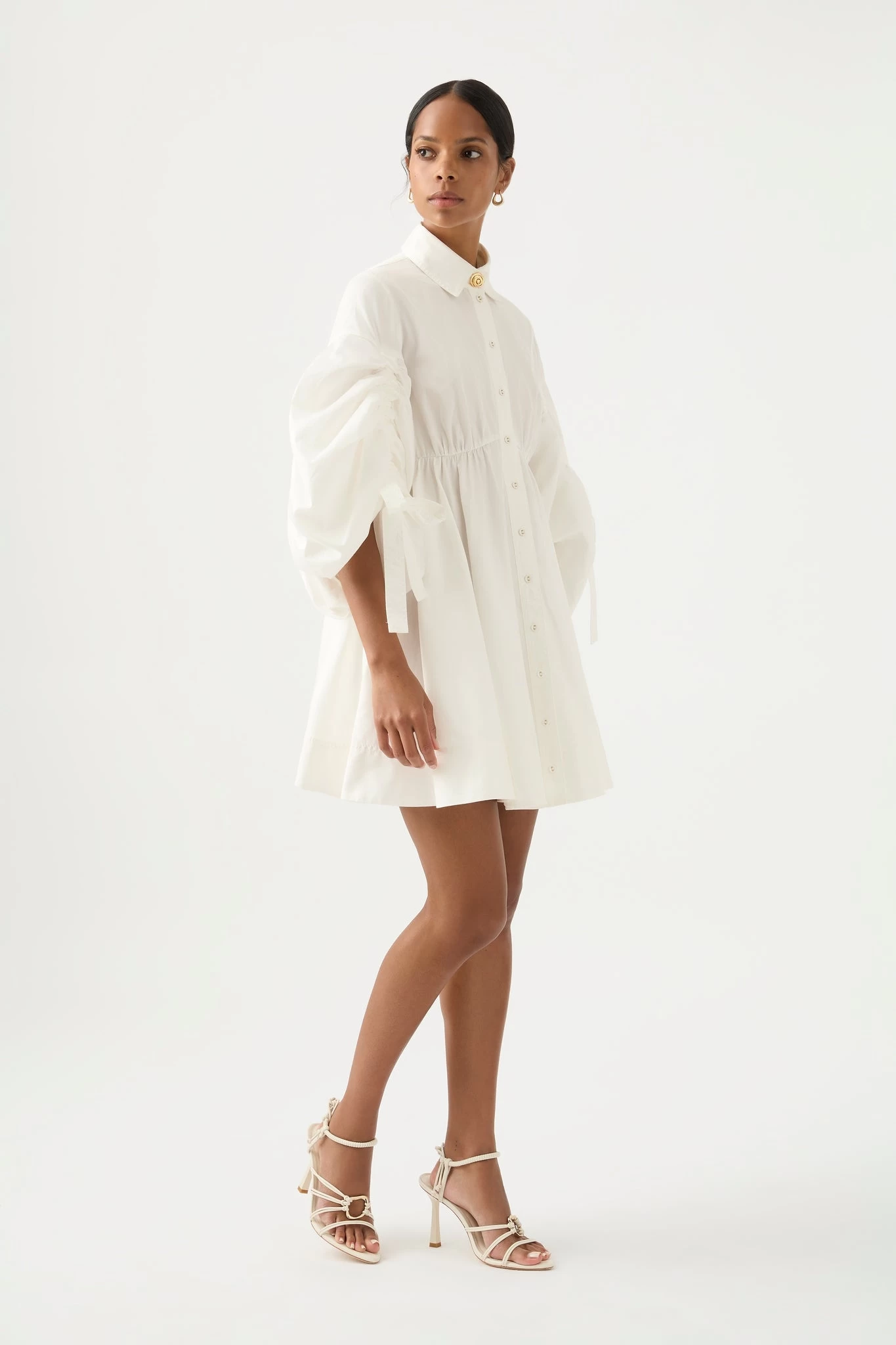 Utopia Drawstring Mini Dress 3 Utopia Drawstring Mini Dress - Image 3