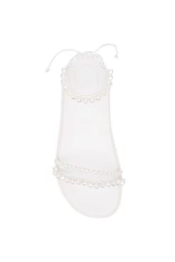 Neo Pearl Platform Sandal -Aje 23SU7072 WHT 4