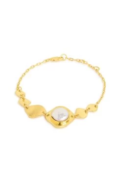 Iris Pearl Bracelet -Aje 23SU9044 GLD 3