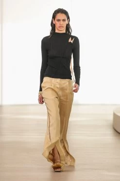 Wave Hardware Rib Knit -Aje 24RE1418 BLK 3