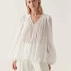 Evelina Ruched Blouse