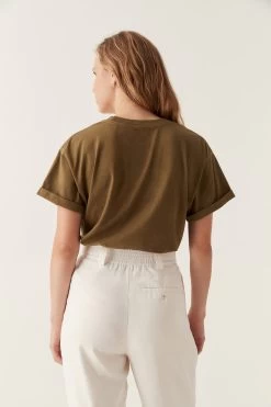 Karma Embellished Tee -Aje 24RE1506 DP OLV 6