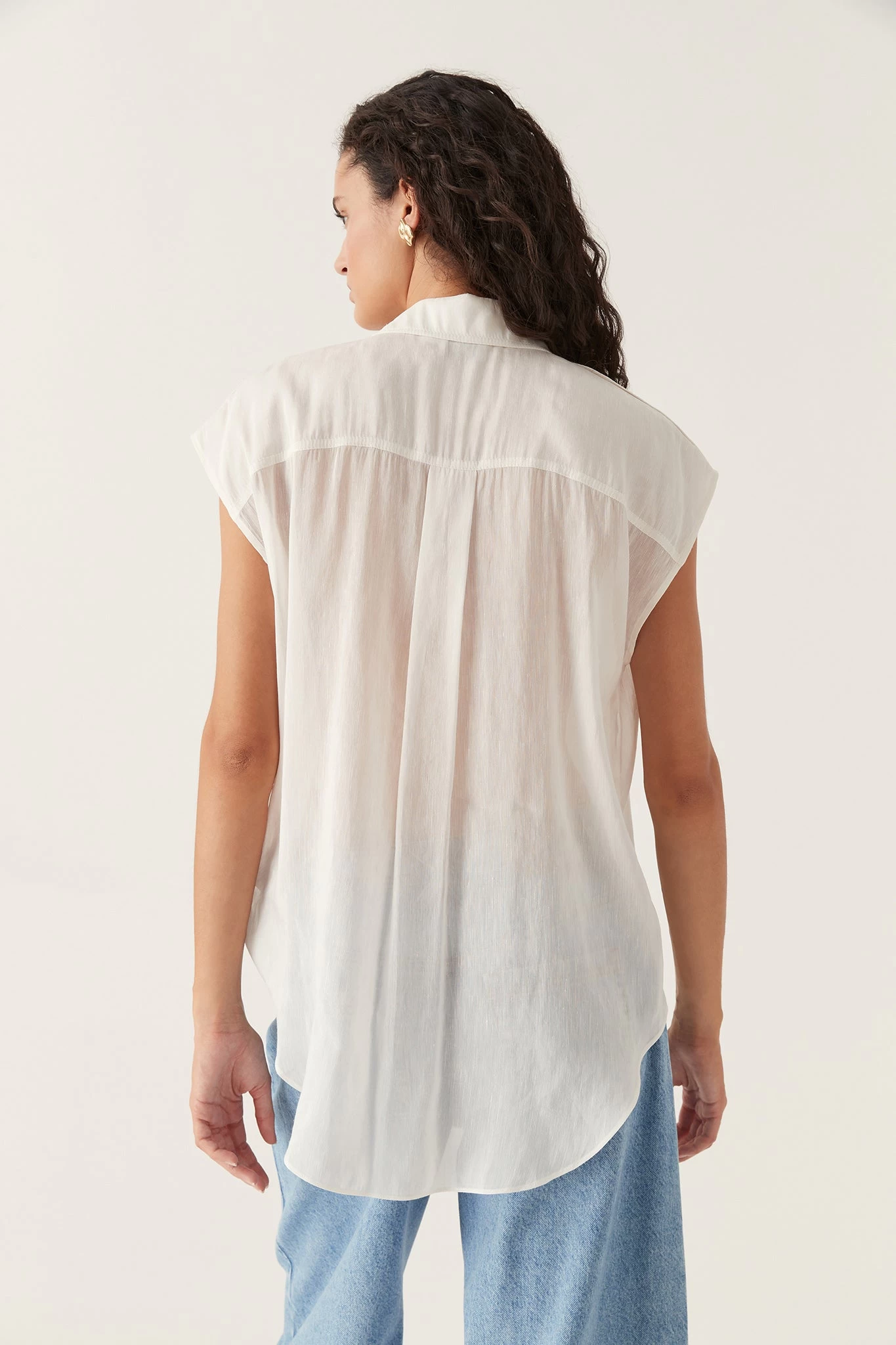 Solana Sleeveless Shirt 6 Solana Sleeveless Shirt - Image 6