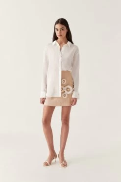 Intuition Oversized Shirt -Aje 24RE1544 IVRY 4