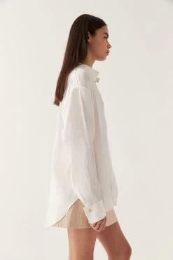 Intuition Oversized Shirt -Aje 24RE1544 IVRY 6