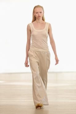 Method Logo Scoop Neck Tank -Aje 24RE1551 CHMPGN 1