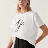 Zelle Embroidered Logo Tee