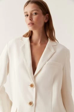 Phantom Boyfriend Blazer -Aje 24RE2038 IVRY 4