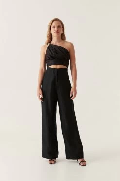 Theory Cinched Pant -Aje 24RE3099 BLK 1 301d0656 c304 415f 98e3 d183d3f7e969