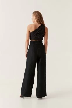 Theory Cinched Pant -Aje 24RE3099 BLK 5 9180d4e0 6f5f 4848 b09e ec2e346cb6f0