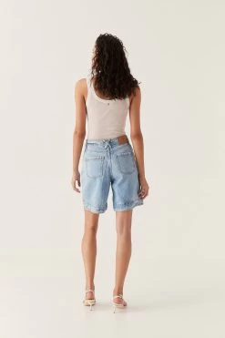 Aje X Outland Denim Bermuda Short -Aje 24RE3116 COAST BLU 7