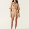 Tactile Whipstitch Playsuit
