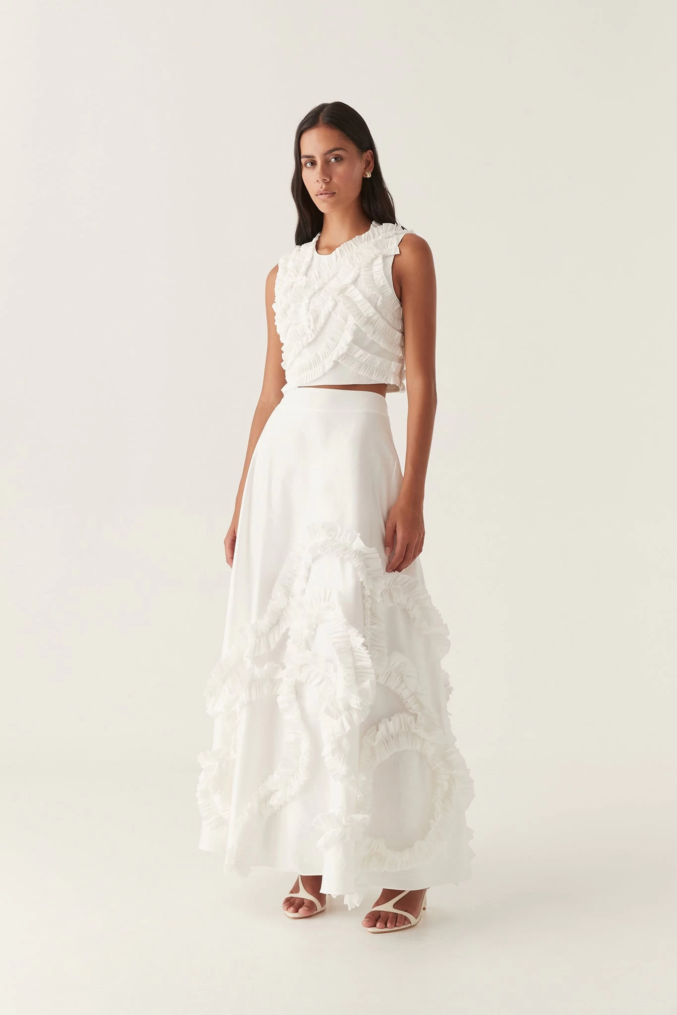 Kendra Frill Maxi Skirt 1 Kendra Frill Maxi Skirt