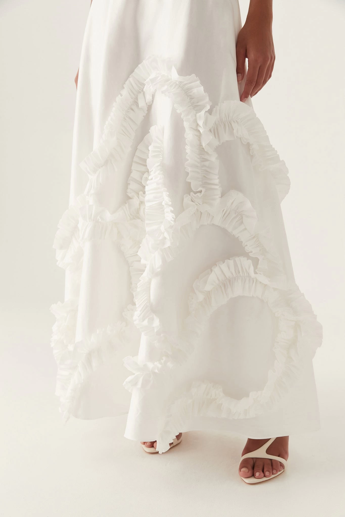 Kendra Frill Maxi Skirt 4 Kendra Frill Maxi Skirt - Image 4