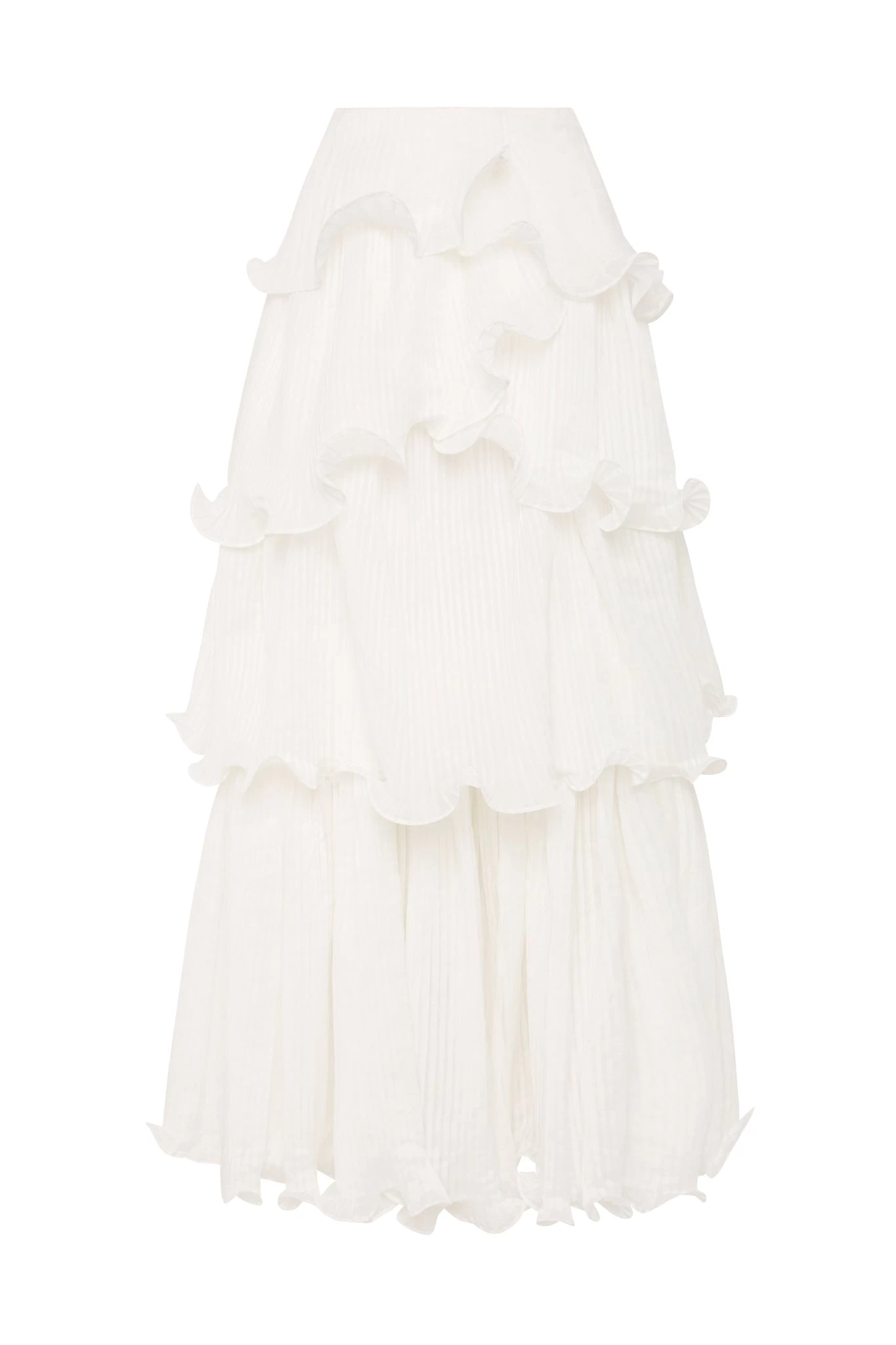 Cosmos Tiered Maxi Skirt 2 Cosmos Tiered Maxi Skirt - Image 2