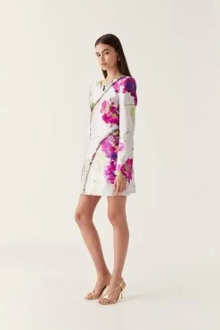 Arbour Whipstitch Mini Dress -Aje 24RE5438 WLD HYD 5